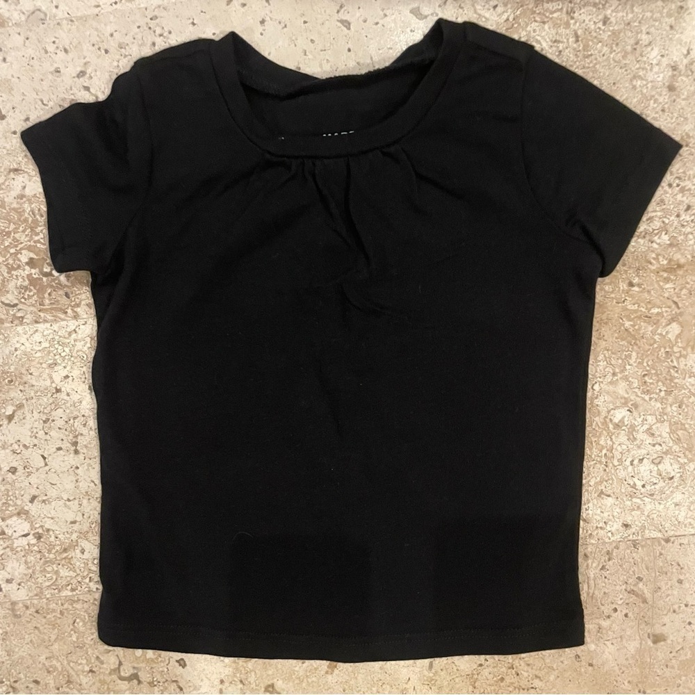 💕 3 for $15 New Harper Canyon Baby Girl’s Black Cotton T-Shirt